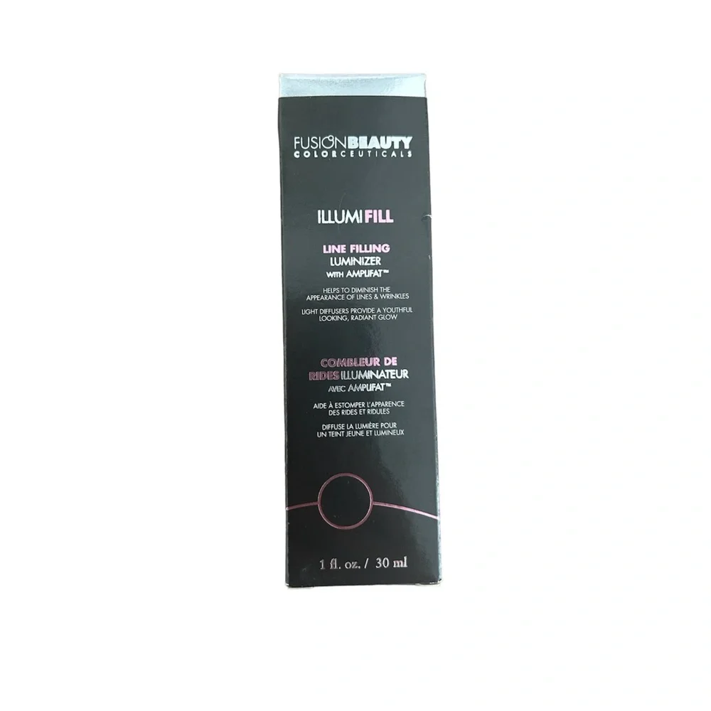 Fusion Beauty ILLUMIFILL Line Filling Luminizer w/ AMPLIFAT, NIB 30ml